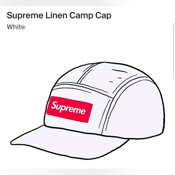 Supreme Linen Camp Cap *SS21*